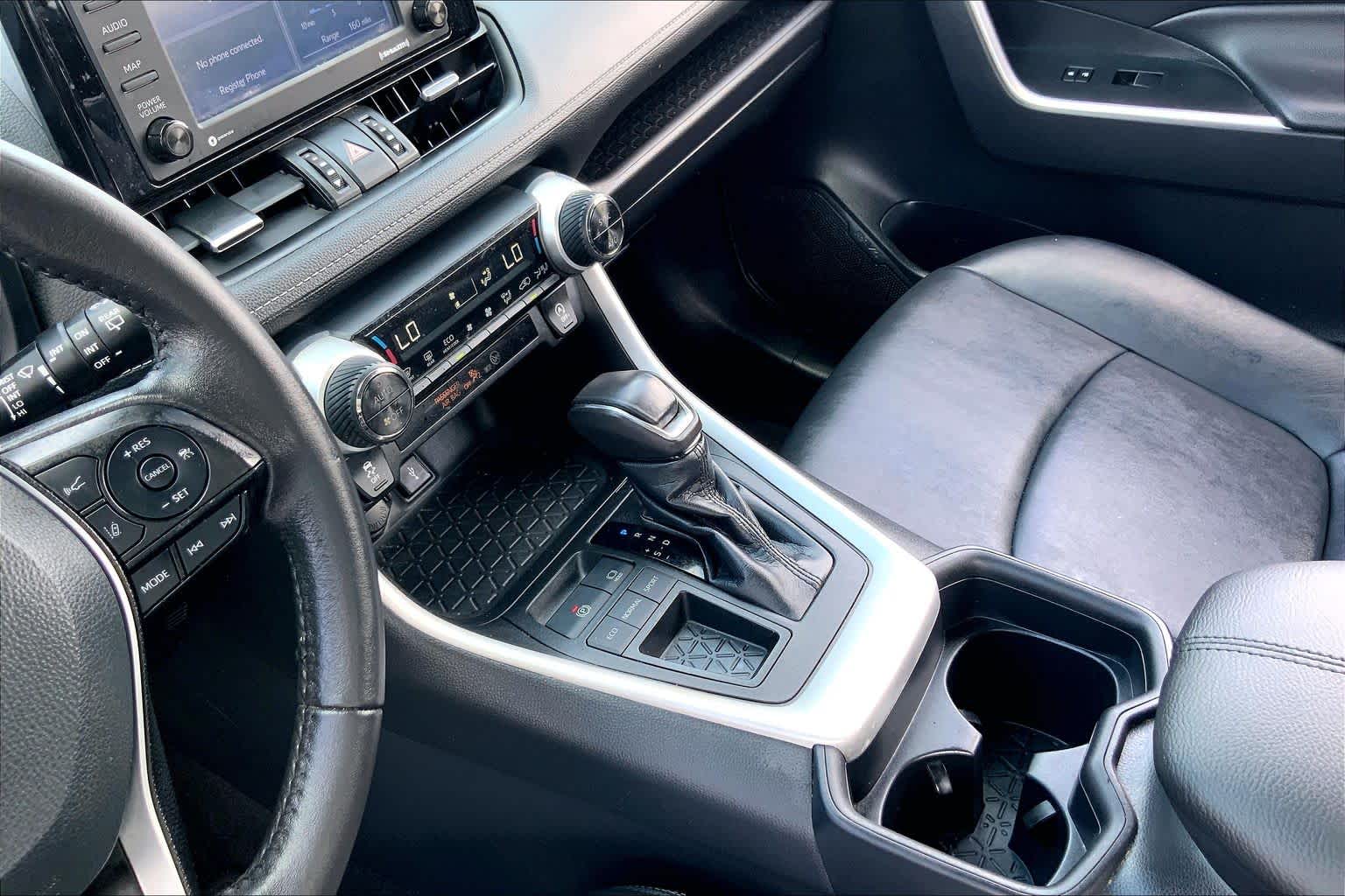 2021 Toyota RAV4 XLE Premium Blizzard Pearl at Sterling McCall Nissan