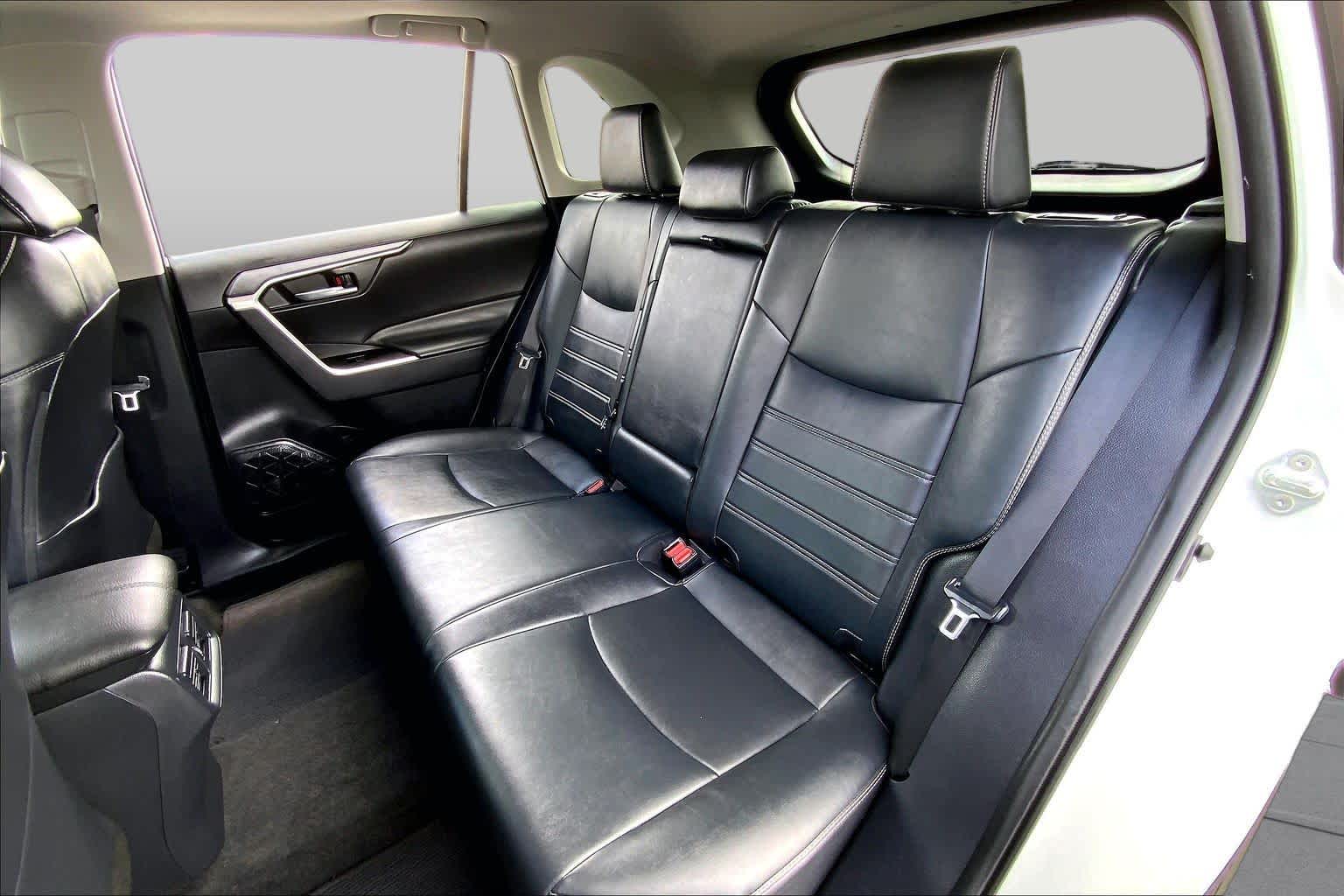 2021 Toyota RAV4 XLE Premium Blizzard Pearl at Sterling McCall Nissan