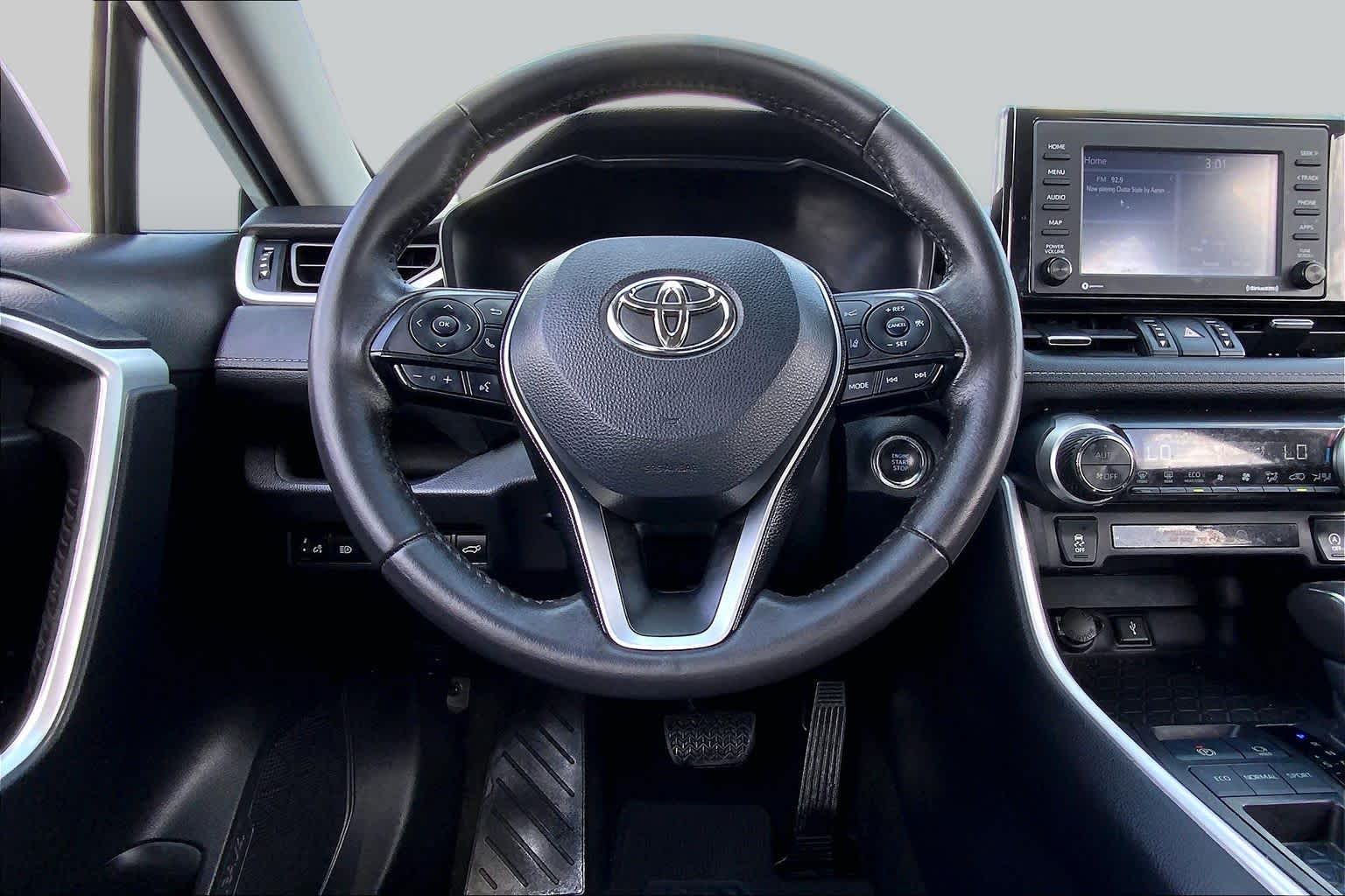 2021 Toyota RAV4 XLE Premium Blizzard Pearl at Sterling McCall Nissan