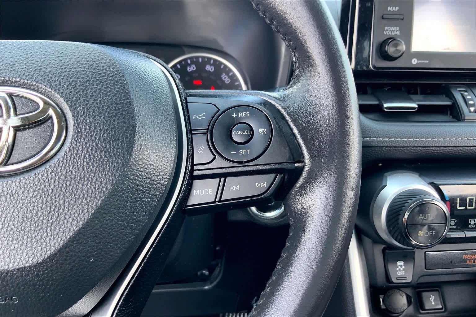2021 Toyota RAV4 XLE Premium Blizzard Pearl at Sterling McCall Nissan