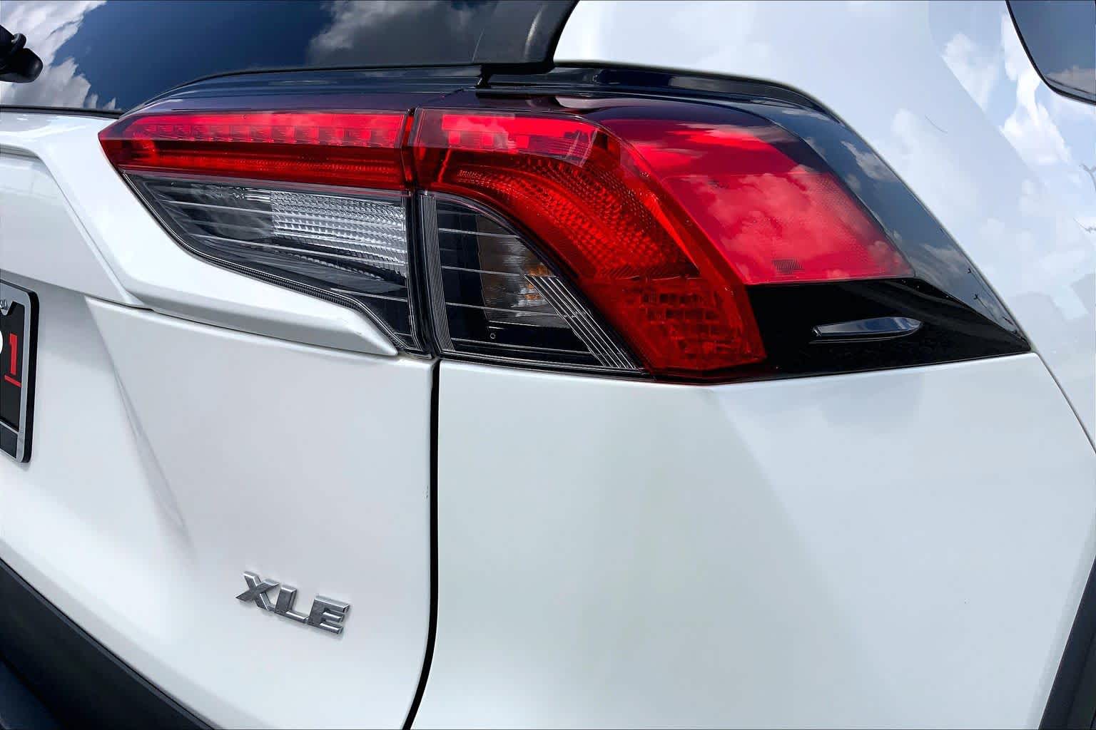 2021 Toyota RAV4 XLE Premium Blizzard Pearl at Sterling McCall Nissan