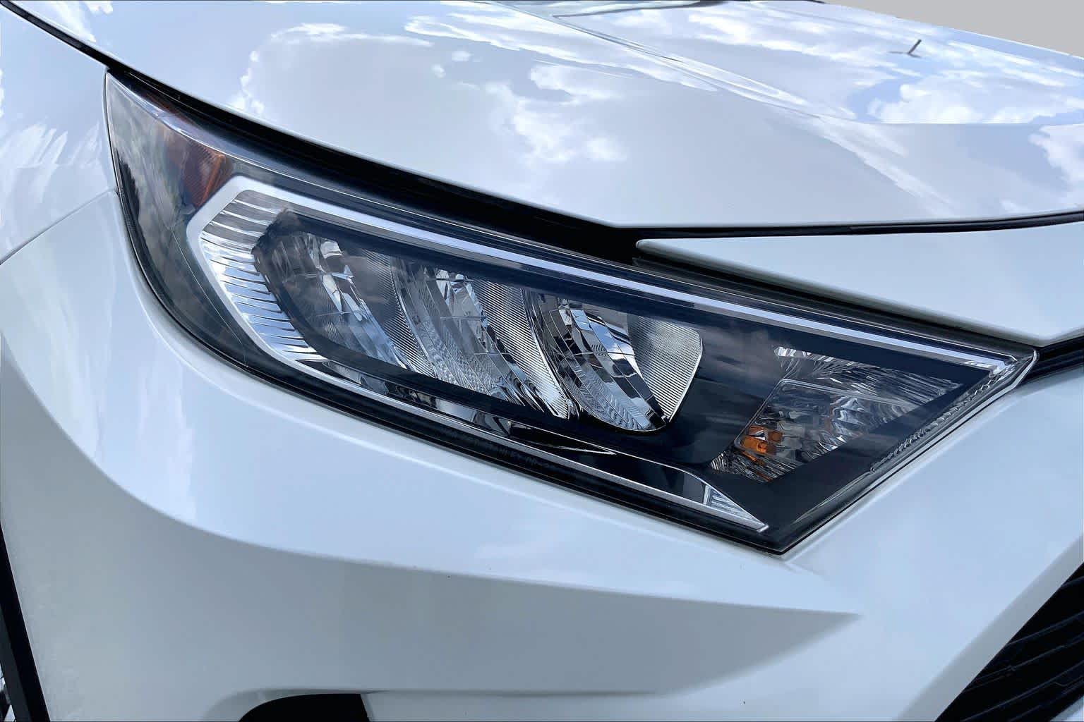 2021 Toyota RAV4 XLE Premium Blizzard Pearl at Sterling McCall Nissan