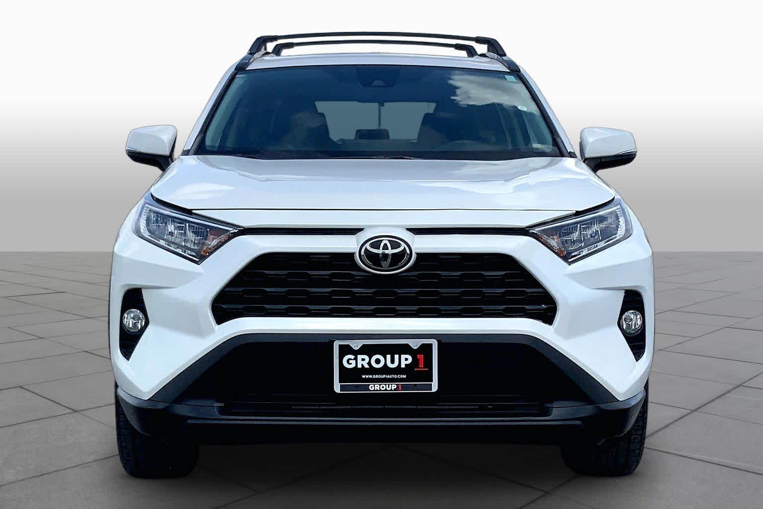 2021 Toyota RAV4 XLE Premium Blizzard Pearl at Sterling McCall Nissan