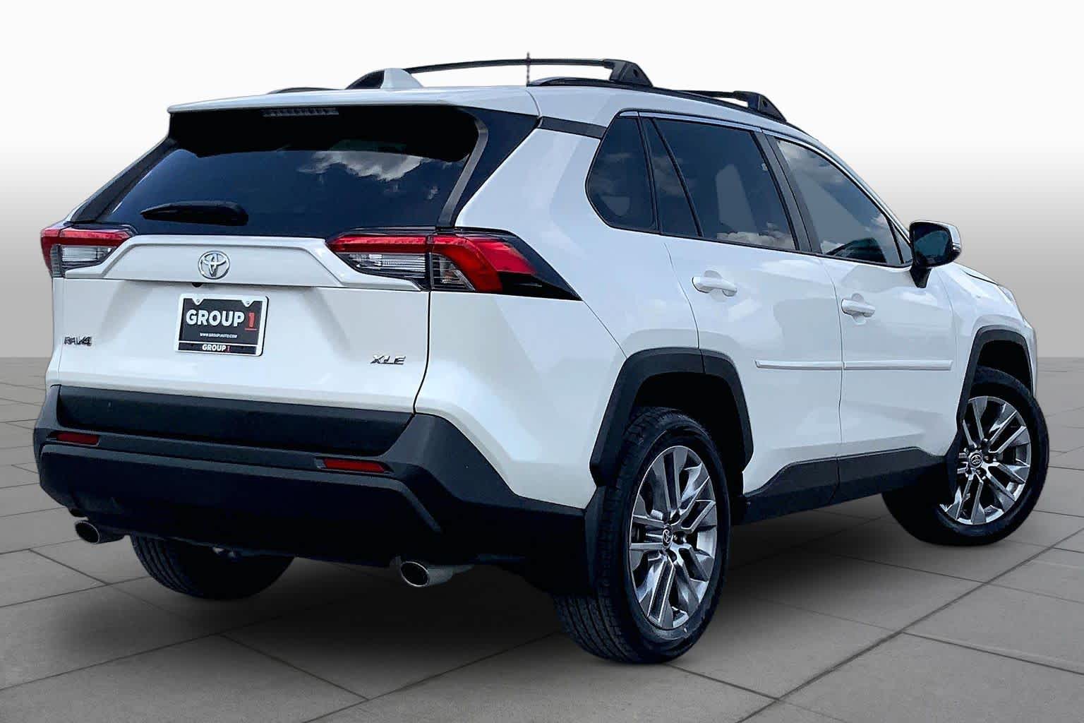 2021 Toyota RAV4 XLE Premium Blizzard Pearl at Sterling McCall Nissan
