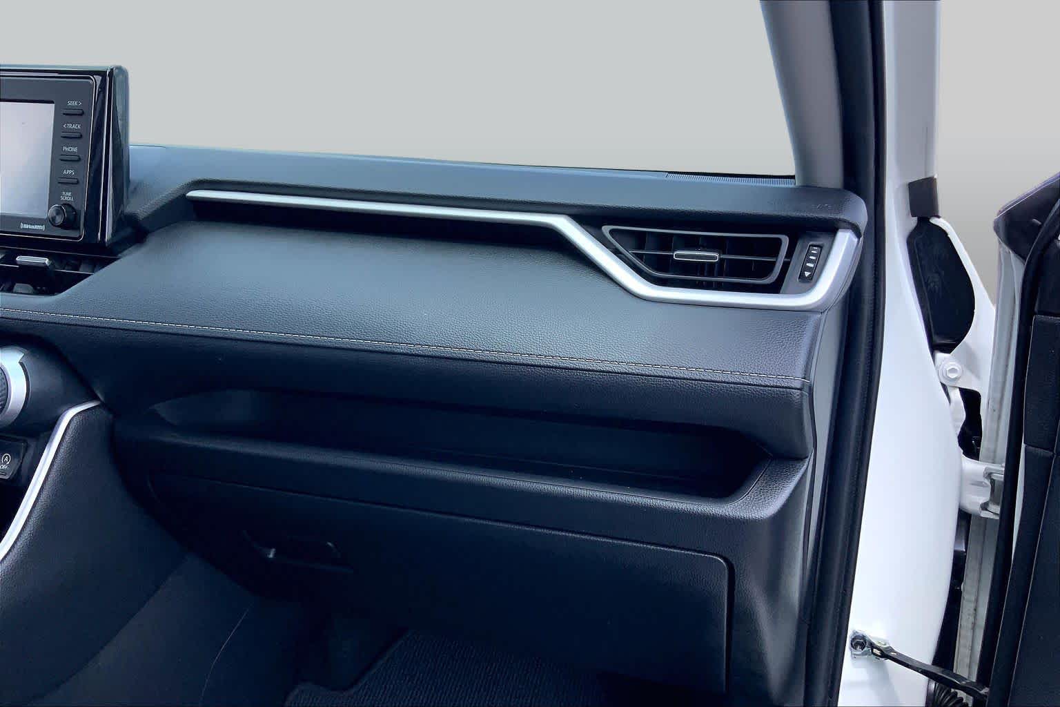2021 Toyota RAV4 XLE Premium Blizzard Pearl at Sterling McCall Nissan