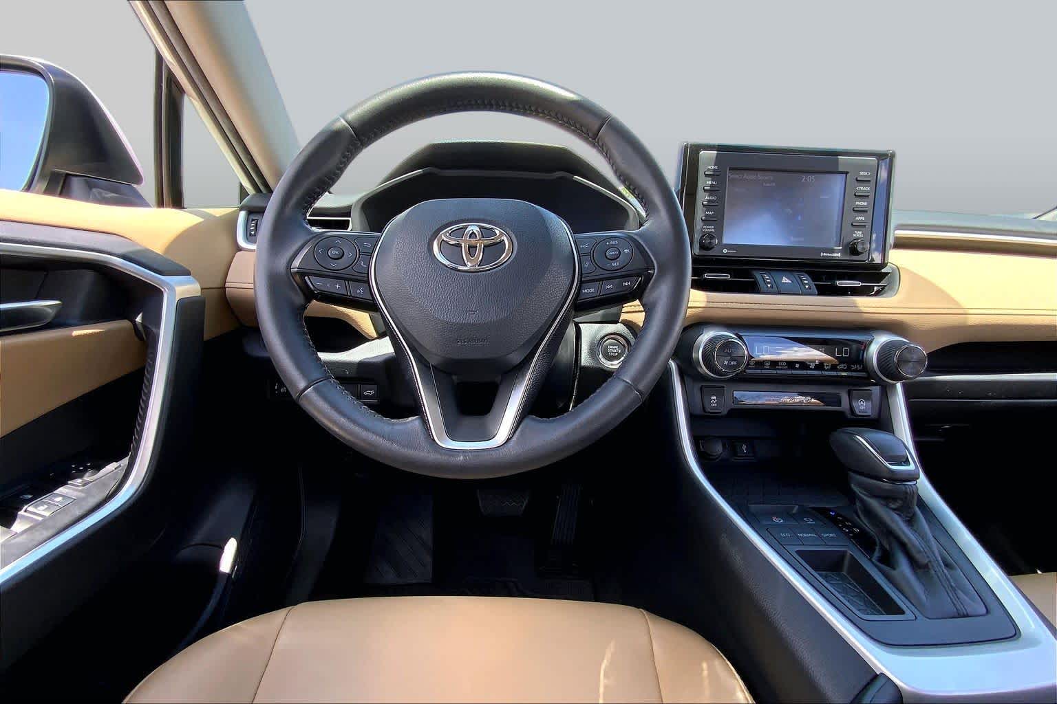 2022 Toyota RAV4 XLE Premium Blizzard Pearl at Mac Haik CDJR North Houston