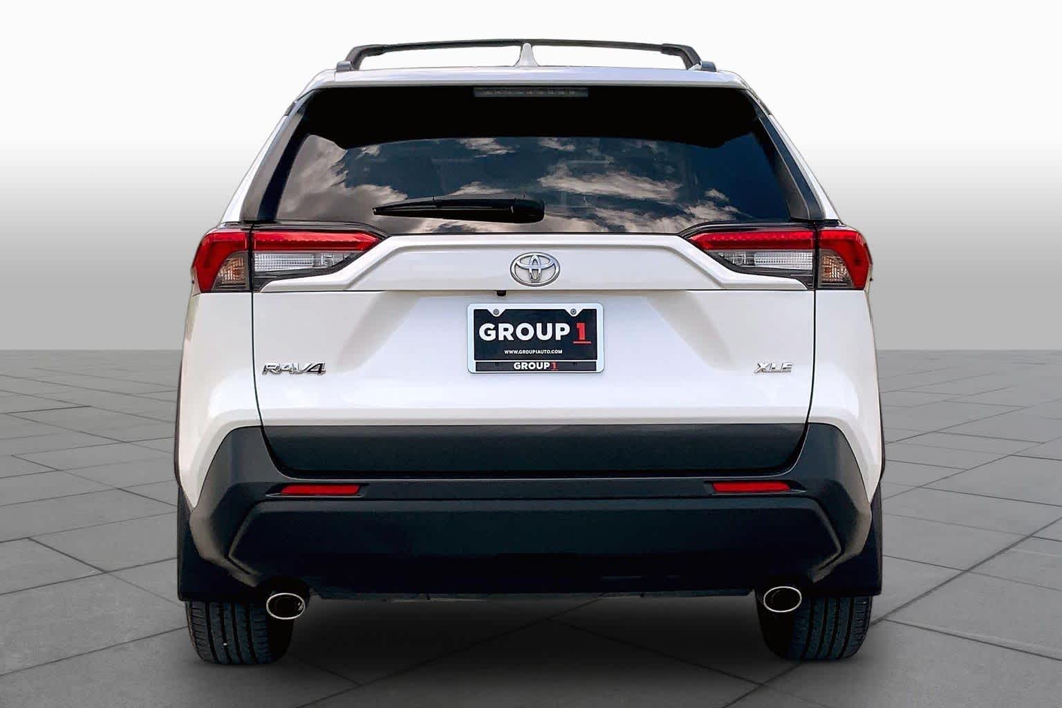 2022 Toyota RAV4 XLE Premium Blizzard Pearl at Mac Haik CDJR North Houston