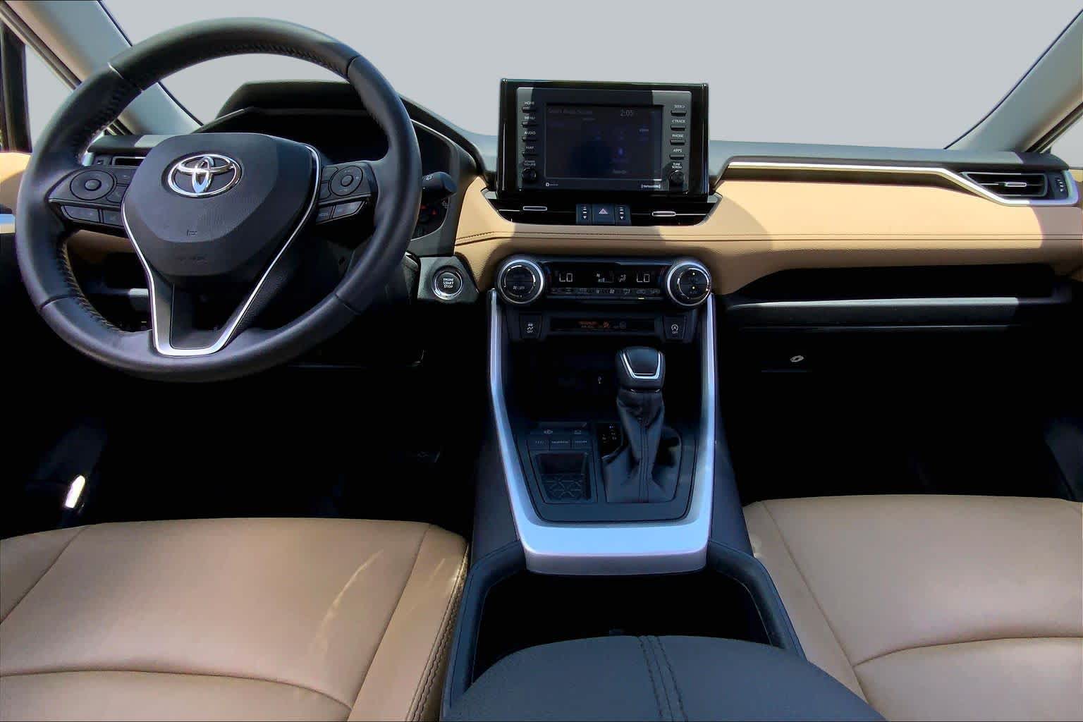 2022 Toyota RAV4 XLE Premium Blizzard Pearl at Mac Haik CDJR North Houston