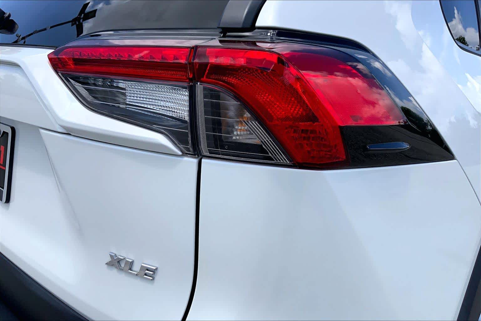 2022 Toyota RAV4 XLE Premium Blizzard Pearl at Mac Haik CDJR North Houston