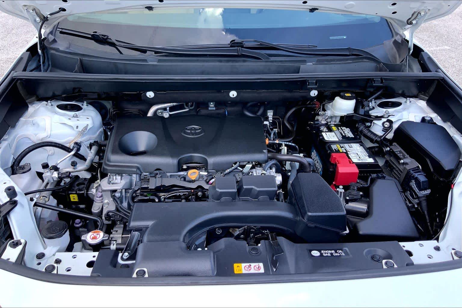 2022 Toyota RAV4 XLE Premium Blizzard Pearl at Mac Haik CDJR North Houston
