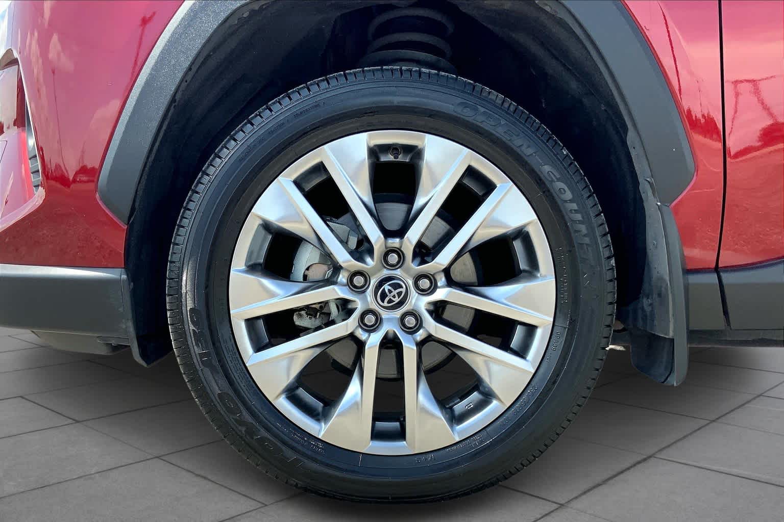 2021 Toyota RAV4 XLE Premium Ruby Flare Pearl at Group 1 Toyota Southwest
