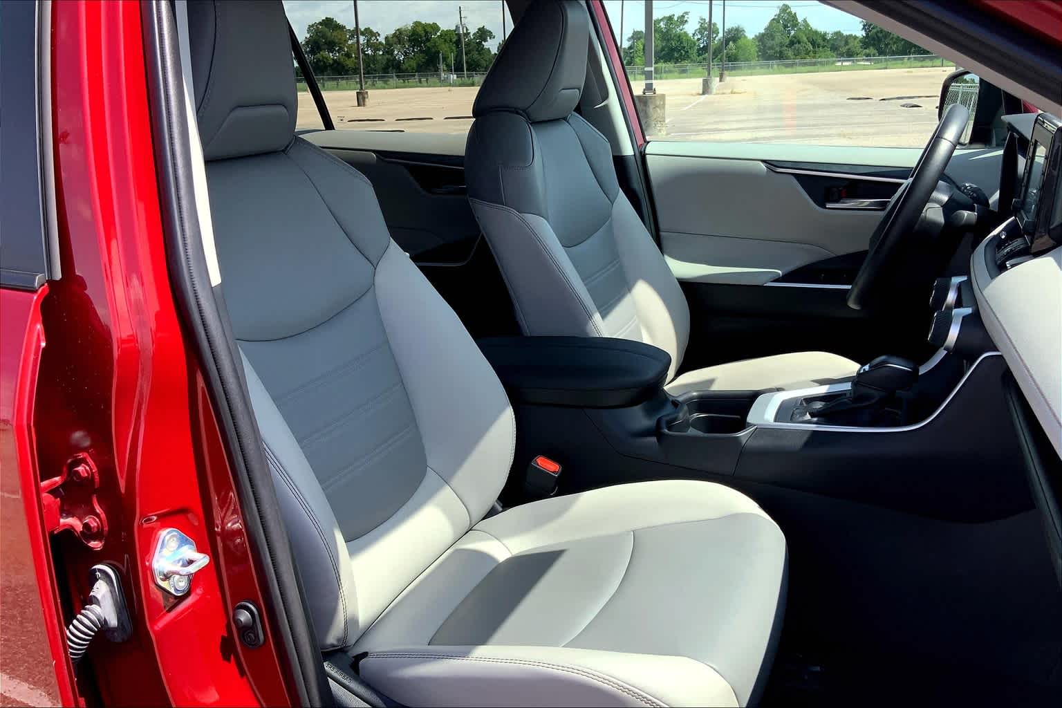 2021 Toyota RAV4 XLE Premium Ruby Flare Pearl at Group 1 Toyota Southwest