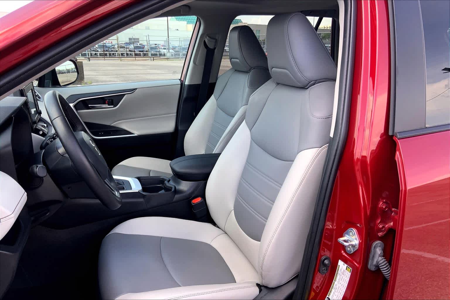 2021 Toyota RAV4 XLE Premium Ruby Flare Pearl at Group 1 Toyota Southwest