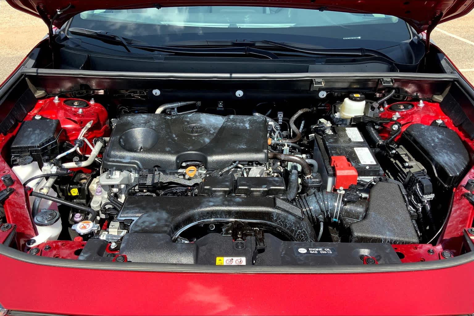 2021 Toyota RAV4 XLE Premium Ruby Flare Pearl at Group 1 Toyota Southwest