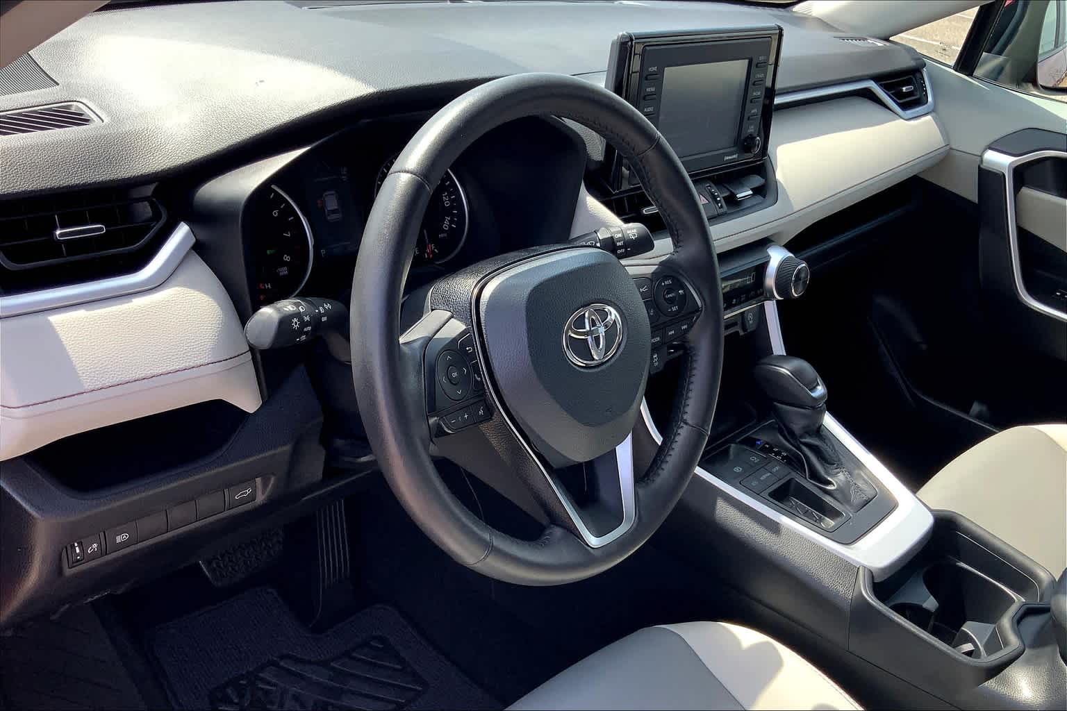 2021 Toyota RAV4 XLE Premium Ruby Flare Pearl at Group 1 Toyota Southwest