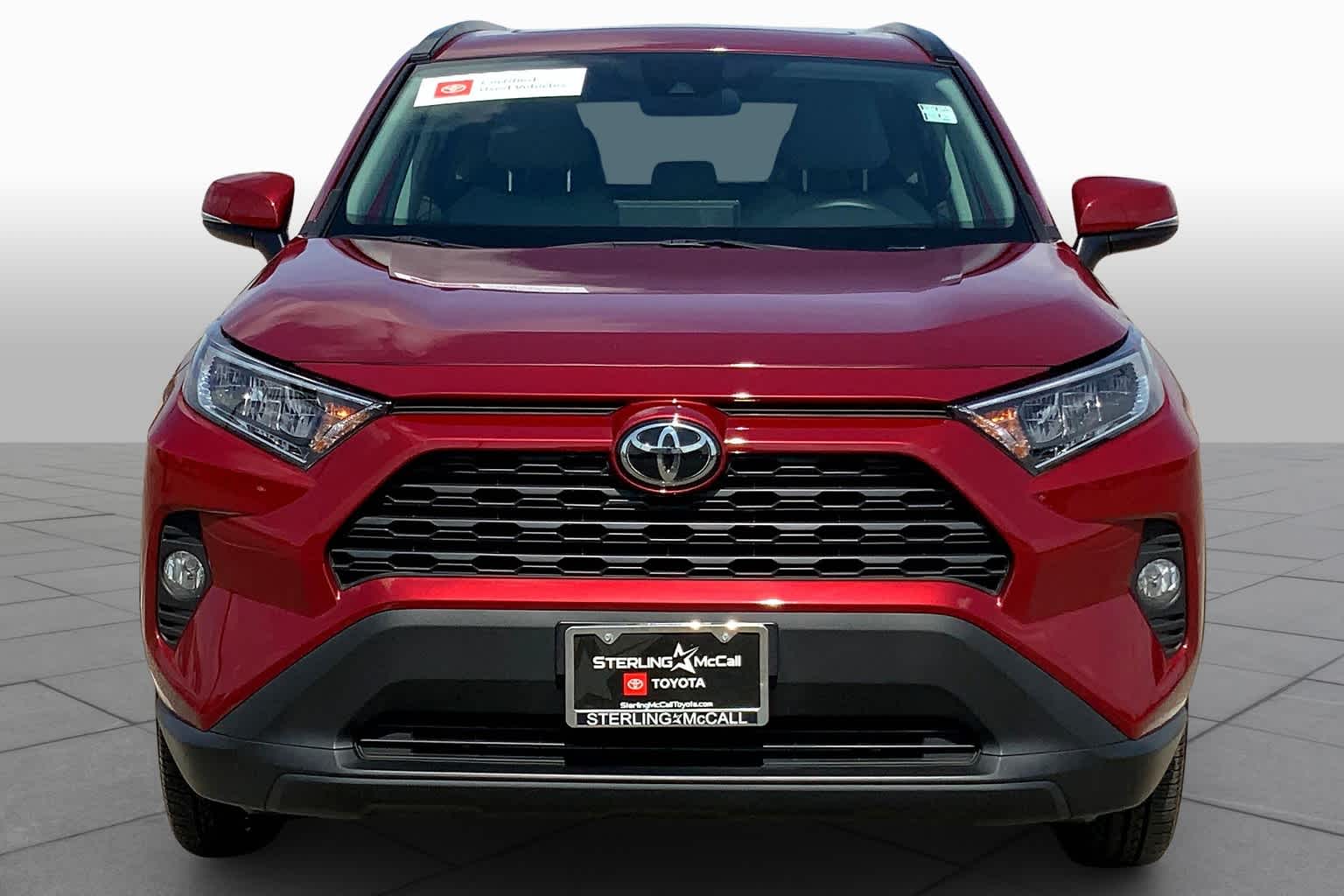 2021 Toyota RAV4 XLE Premium Ruby Flare Pearl at Group 1 Toyota Southwest