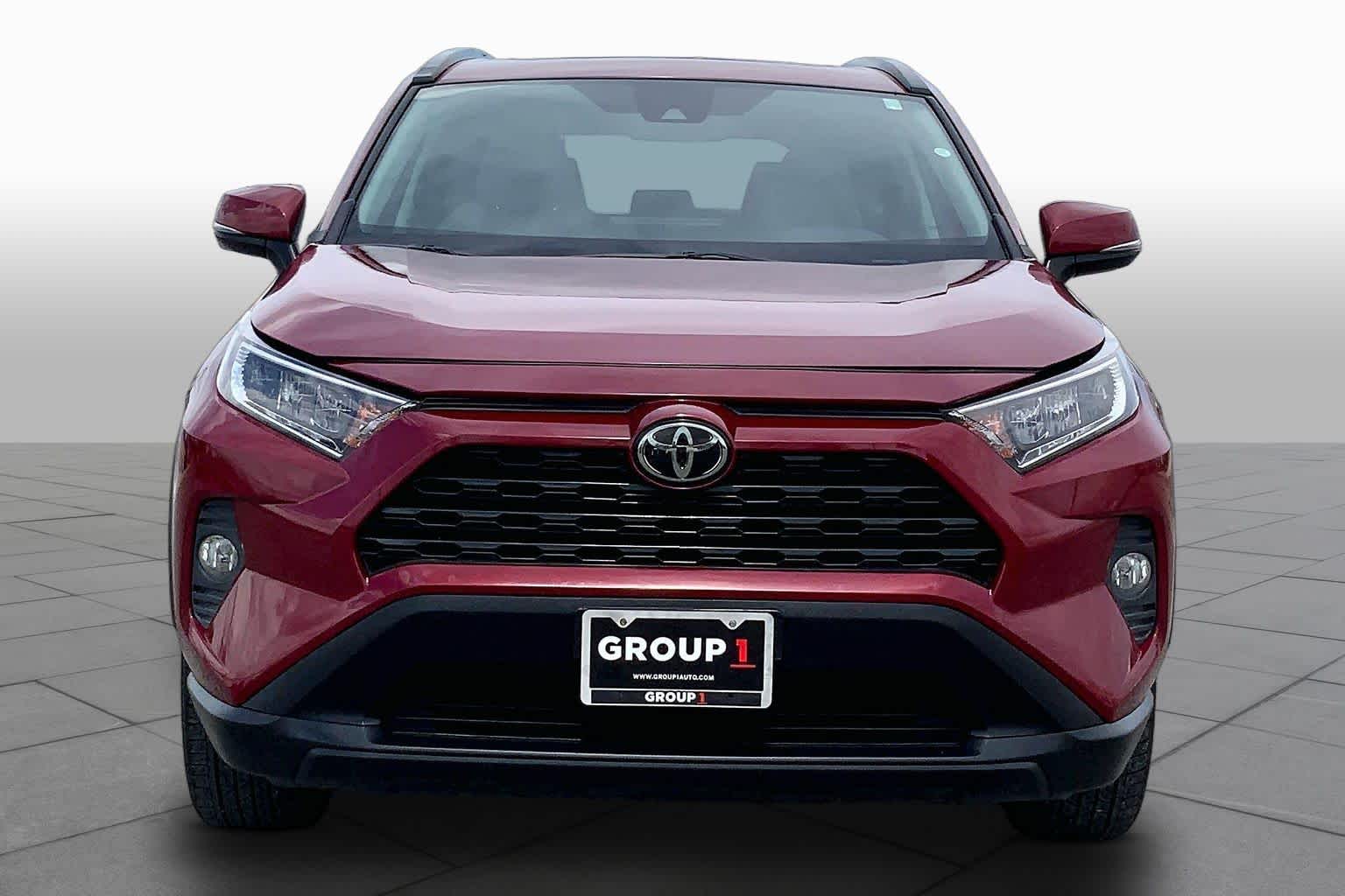 2021 Toyota RAV4 XLE Premium Ruby Flare Pearl at Group 1 Toyota Southwest