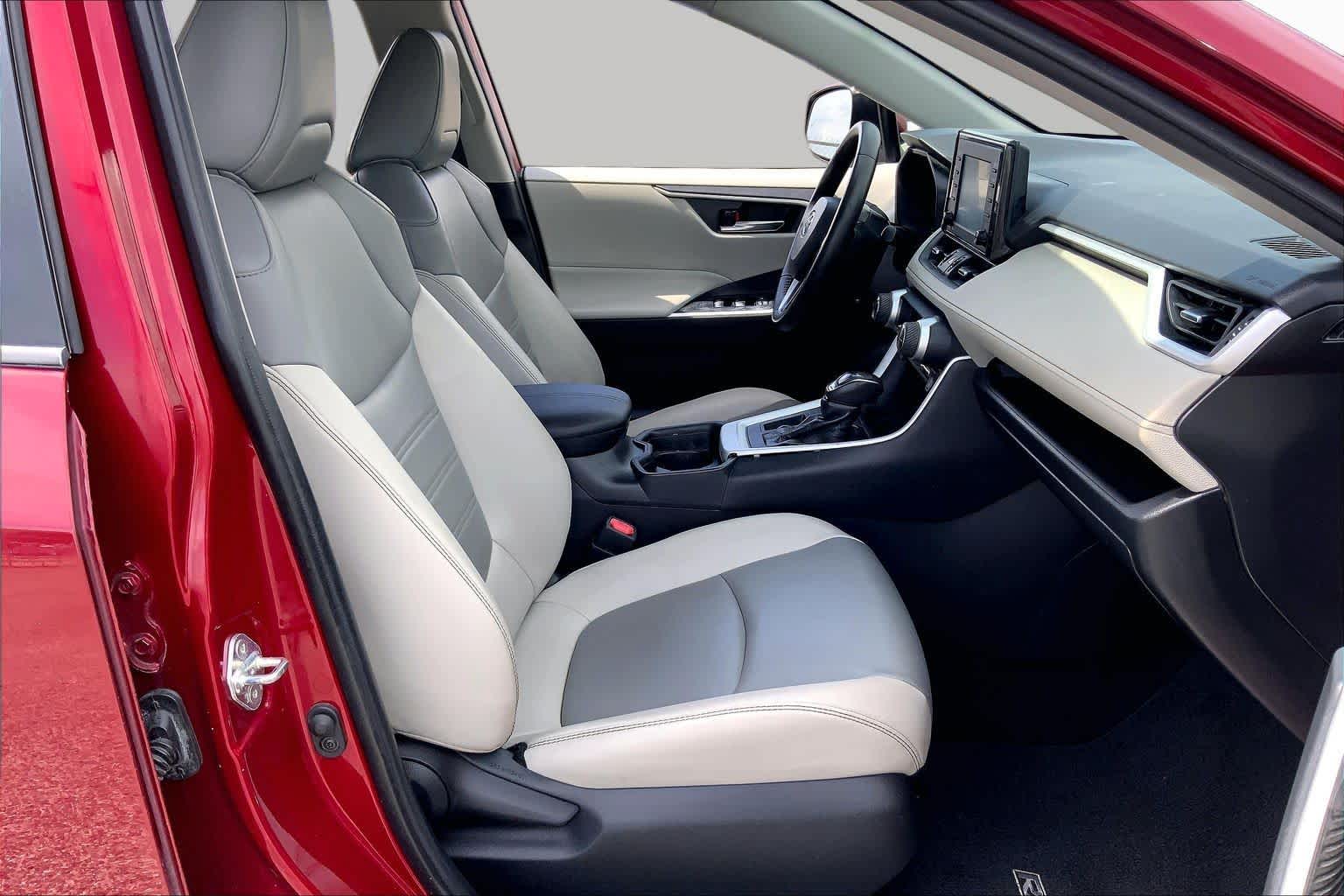 2021 Toyota RAV4 XLE Premium Ruby Flare Pearl at Group 1 Toyota Southwest