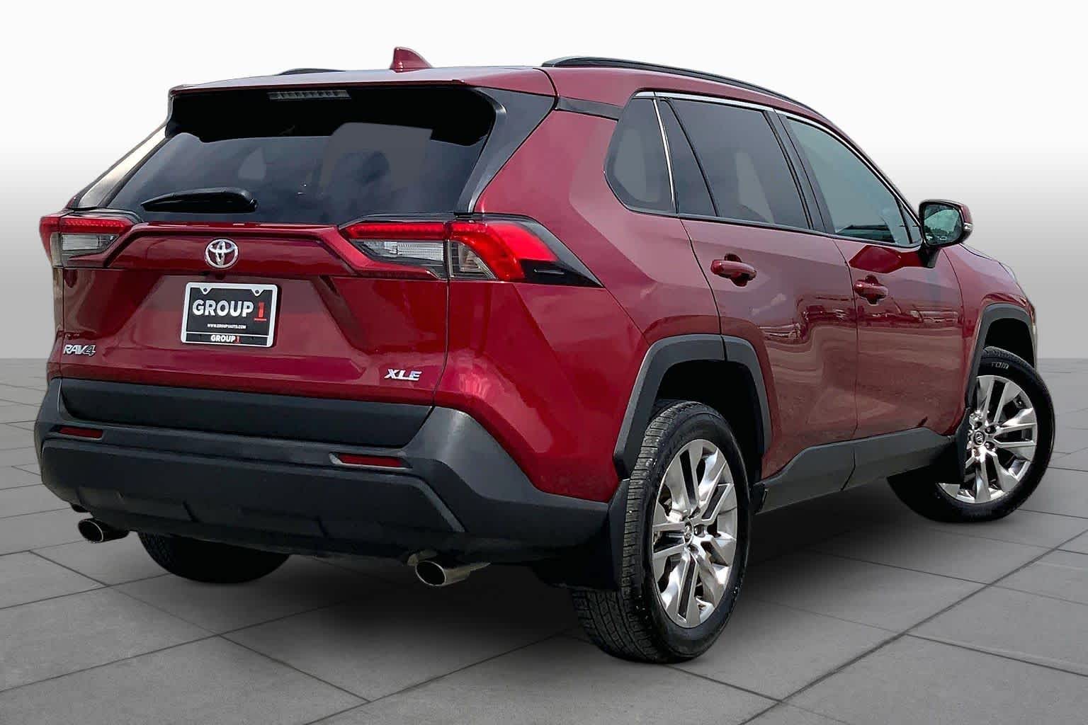 2021 Toyota RAV4 XLE Premium Ruby Flare Pearl at Group 1 Toyota Southwest