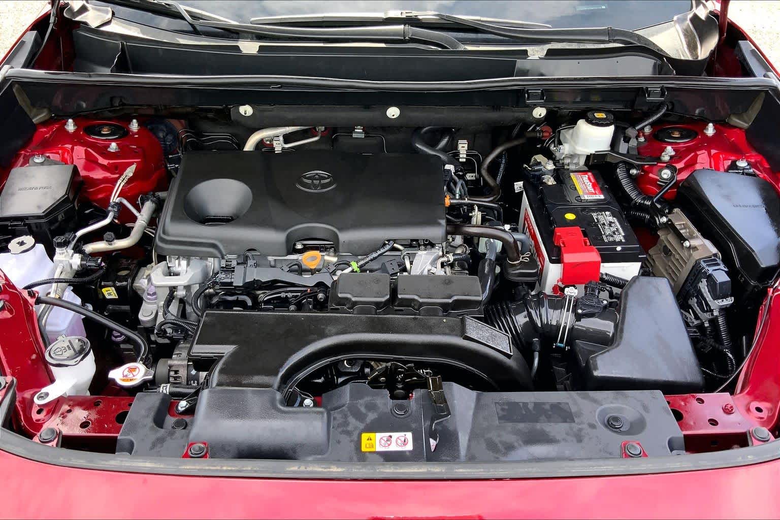 2021 Toyota RAV4 XLE Premium Ruby Flare Pearl at Group 1 Toyota Southwest