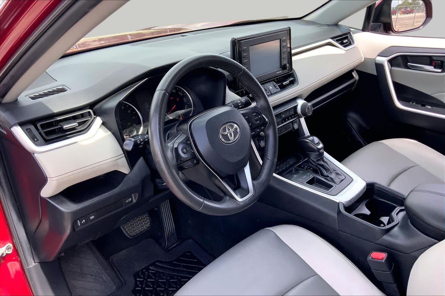 2021 Toyota RAV4 XLE Premium Ruby Flare Pearl at Group 1 Toyota Southwest