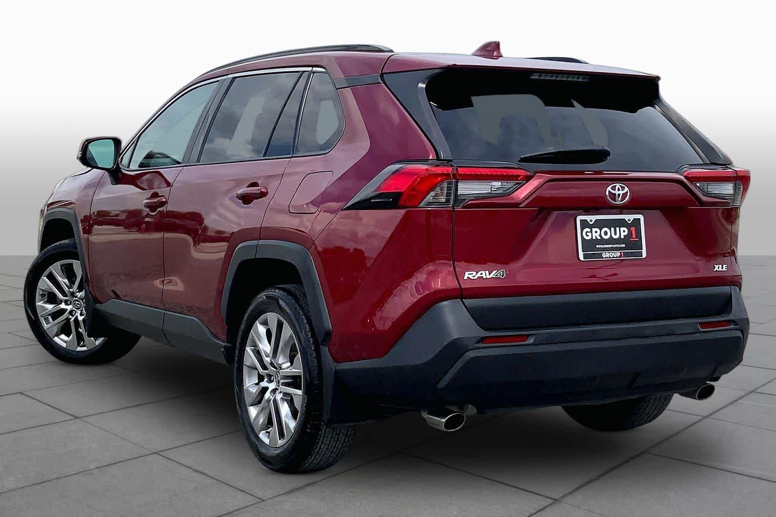 2021 Toyota RAV4 XLE Premium Ruby Flare Pearl at Group 1 Toyota Southwest