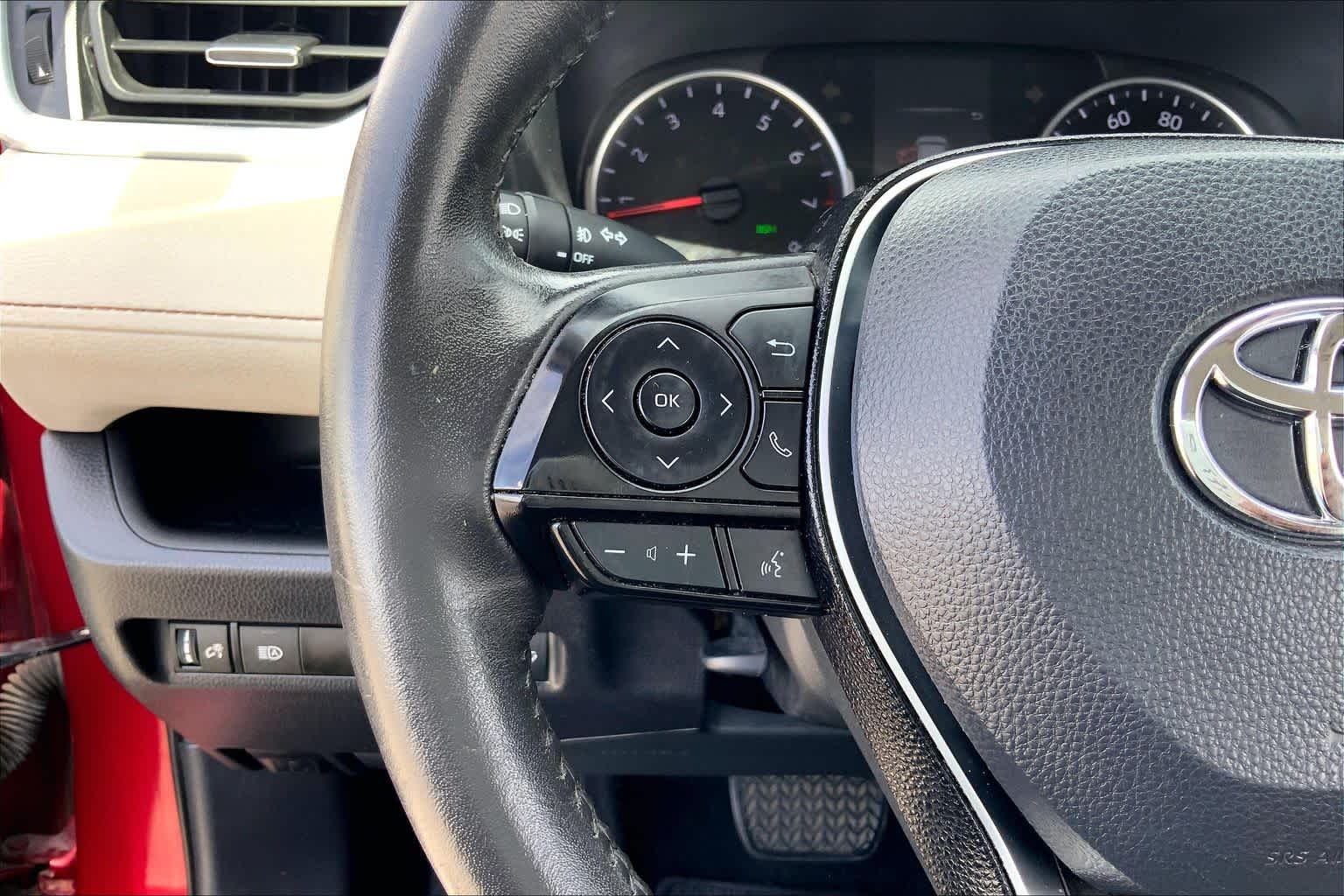2021 Toyota RAV4 XLE Premium Ruby Flare Pearl at Group 1 Toyota Southwest
