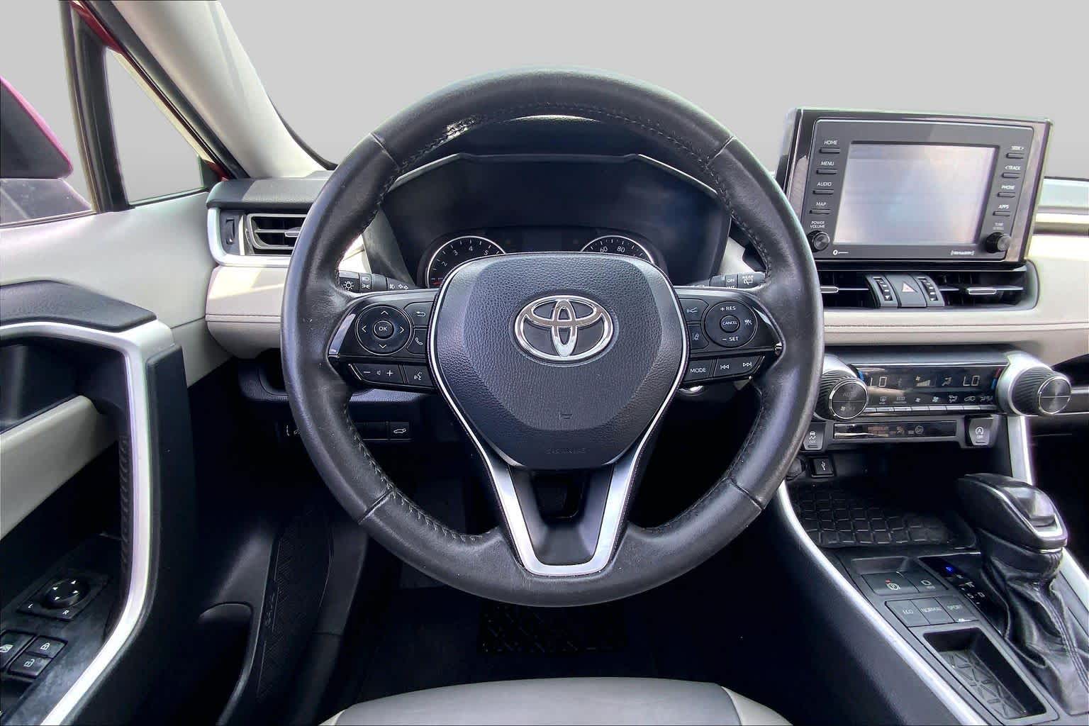 2021 Toyota RAV4 XLE Premium Ruby Flare Pearl at Group 1 Toyota Southwest