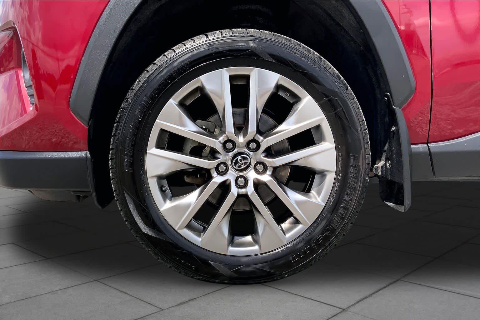 2021 Toyota RAV4 XLE Premium Ruby Flare Pearl at Group 1 Toyota Southwest