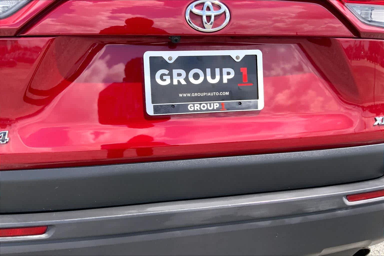 2021 Toyota RAV4 XLE Premium Ruby Flare Pearl at Group 1 Toyota Southwest
