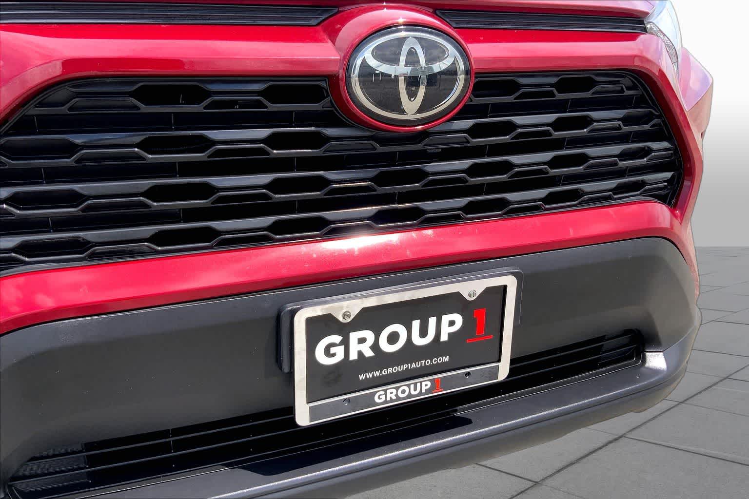 2021 Toyota RAV4 XLE Premium Ruby Flare Pearl at Group 1 Toyota Southwest