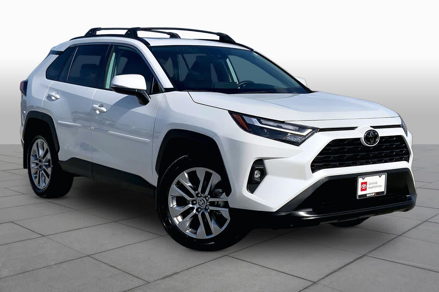2025 Toyota RAV4 XLE Premium Wind Chill Pearl at Group 1 Toyota Southwest