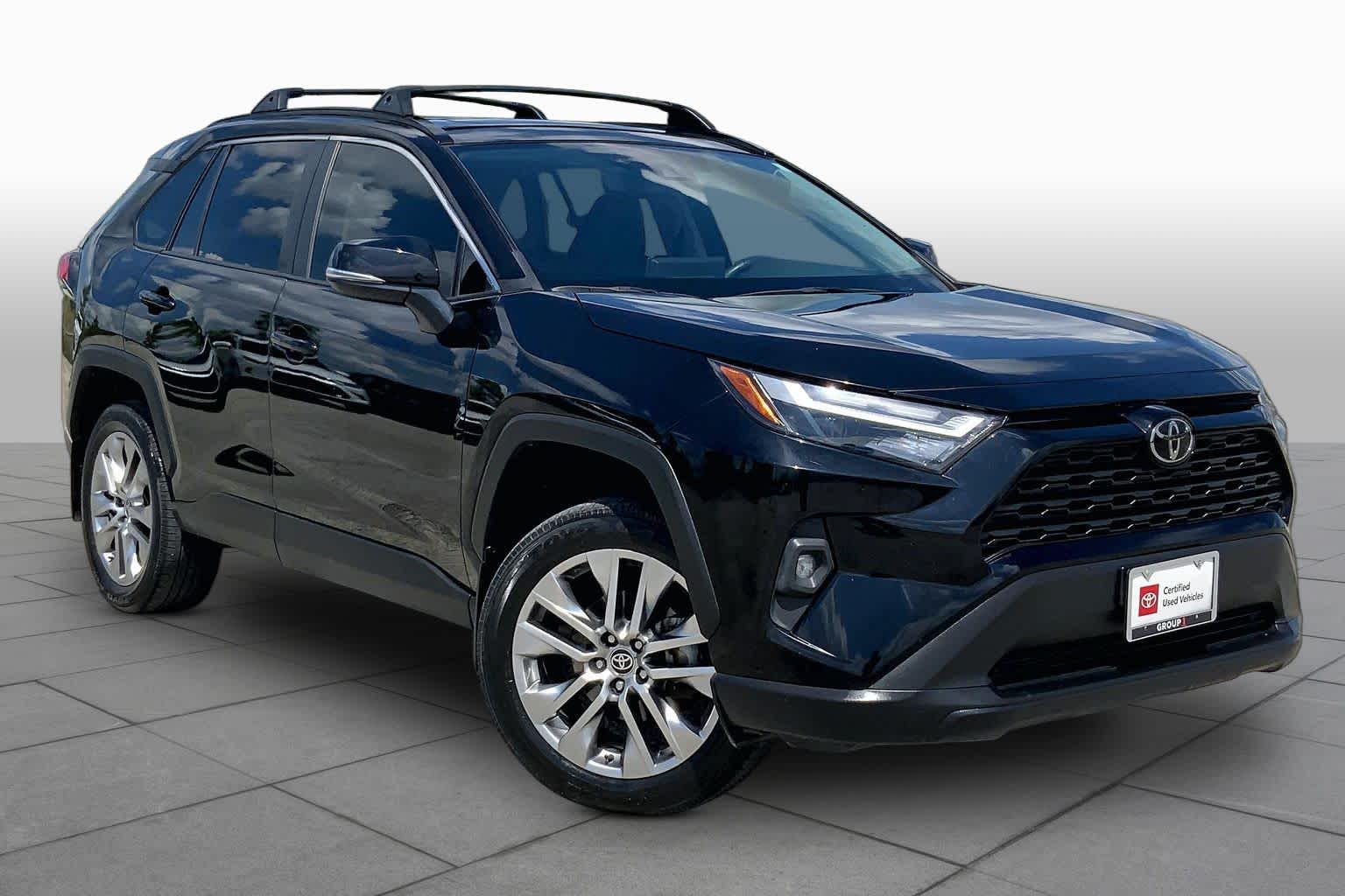 2023 Toyota RAV4 XLE Premium Midnight Black Metallic at Sterling McCall Nissan