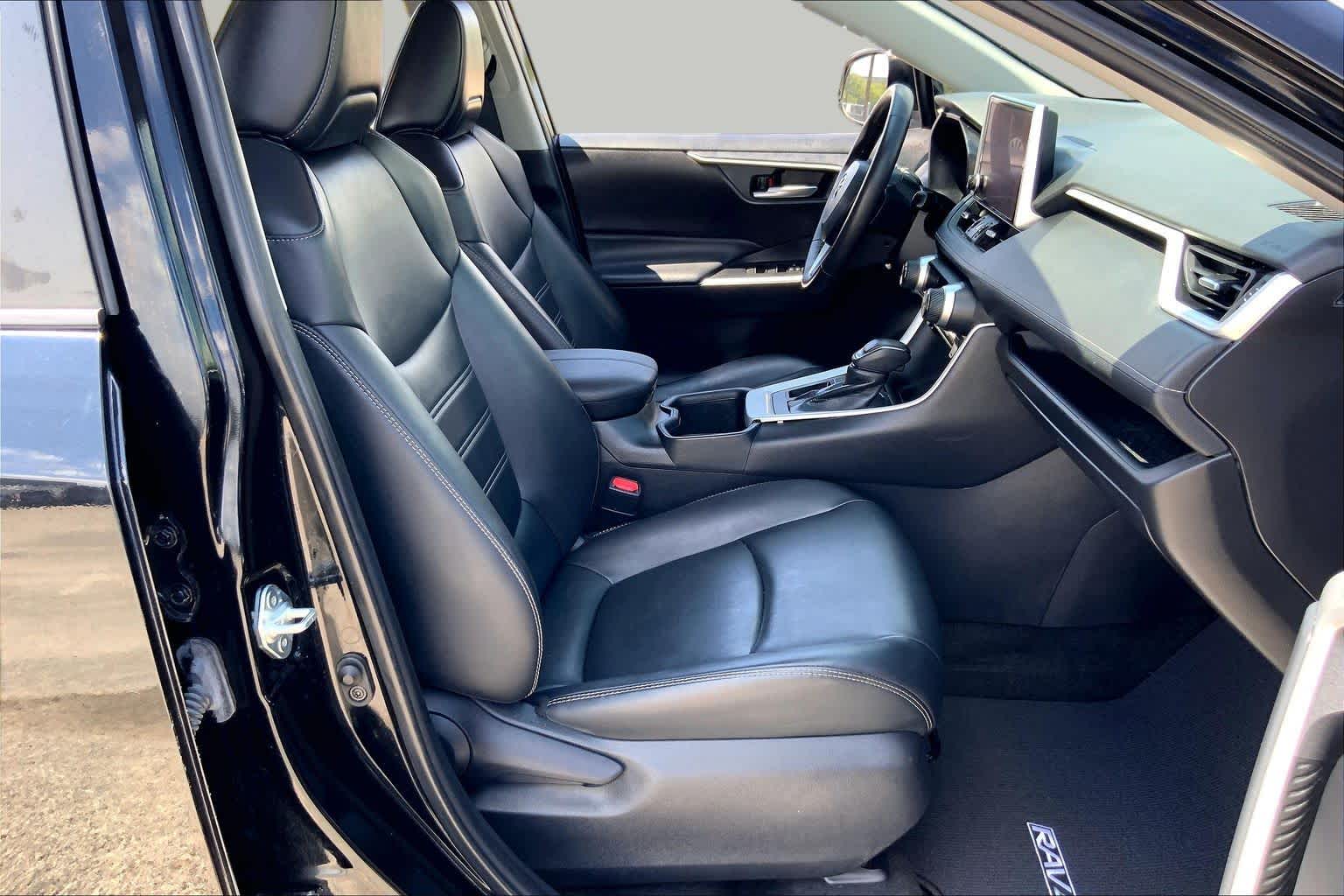 2023 Toyota RAV4 XLE Premium Midnight Black Metallic at Sterling McCall Nissan