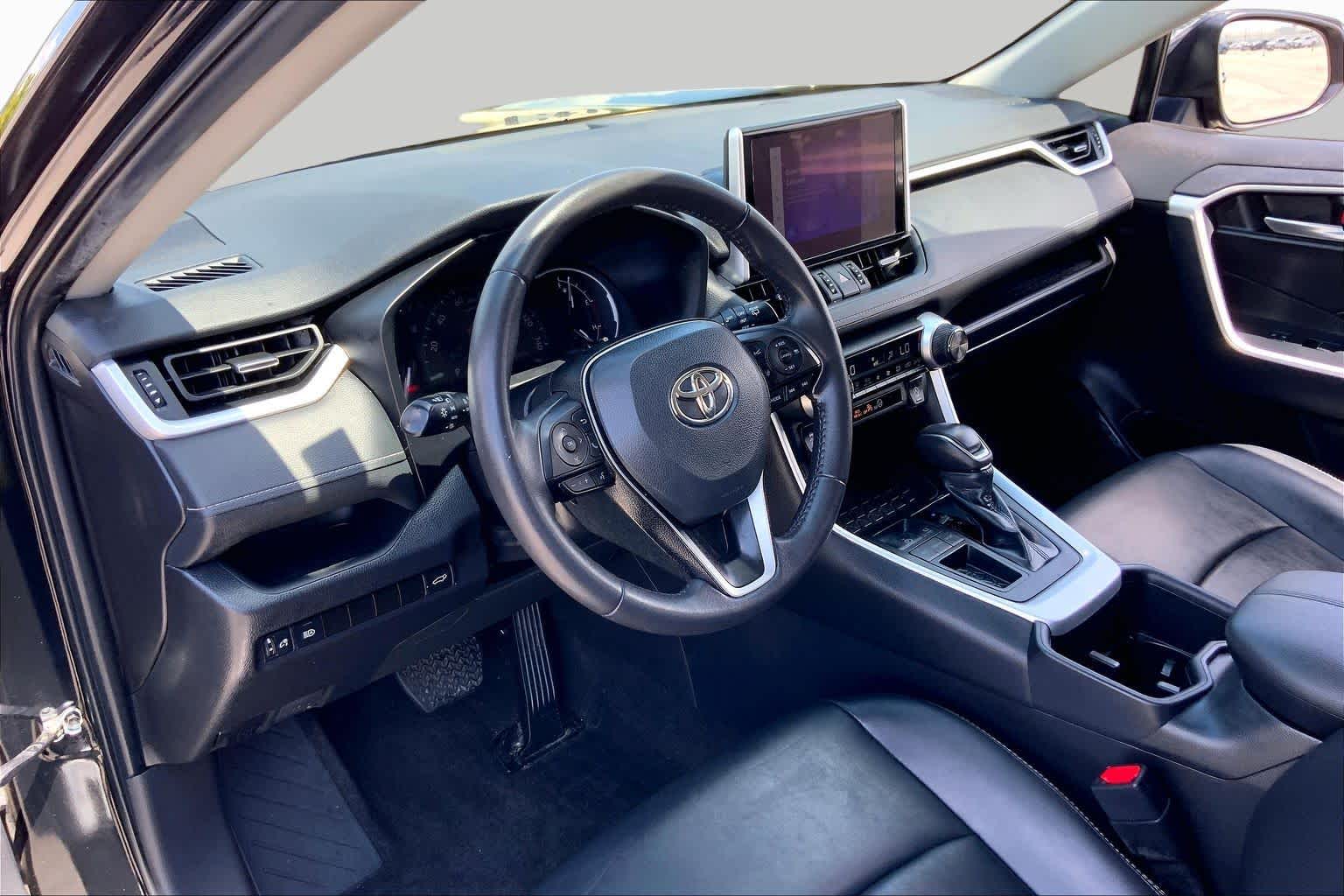 2023 Toyota RAV4 XLE Premium Midnight Black Metallic at Sterling McCall Nissan