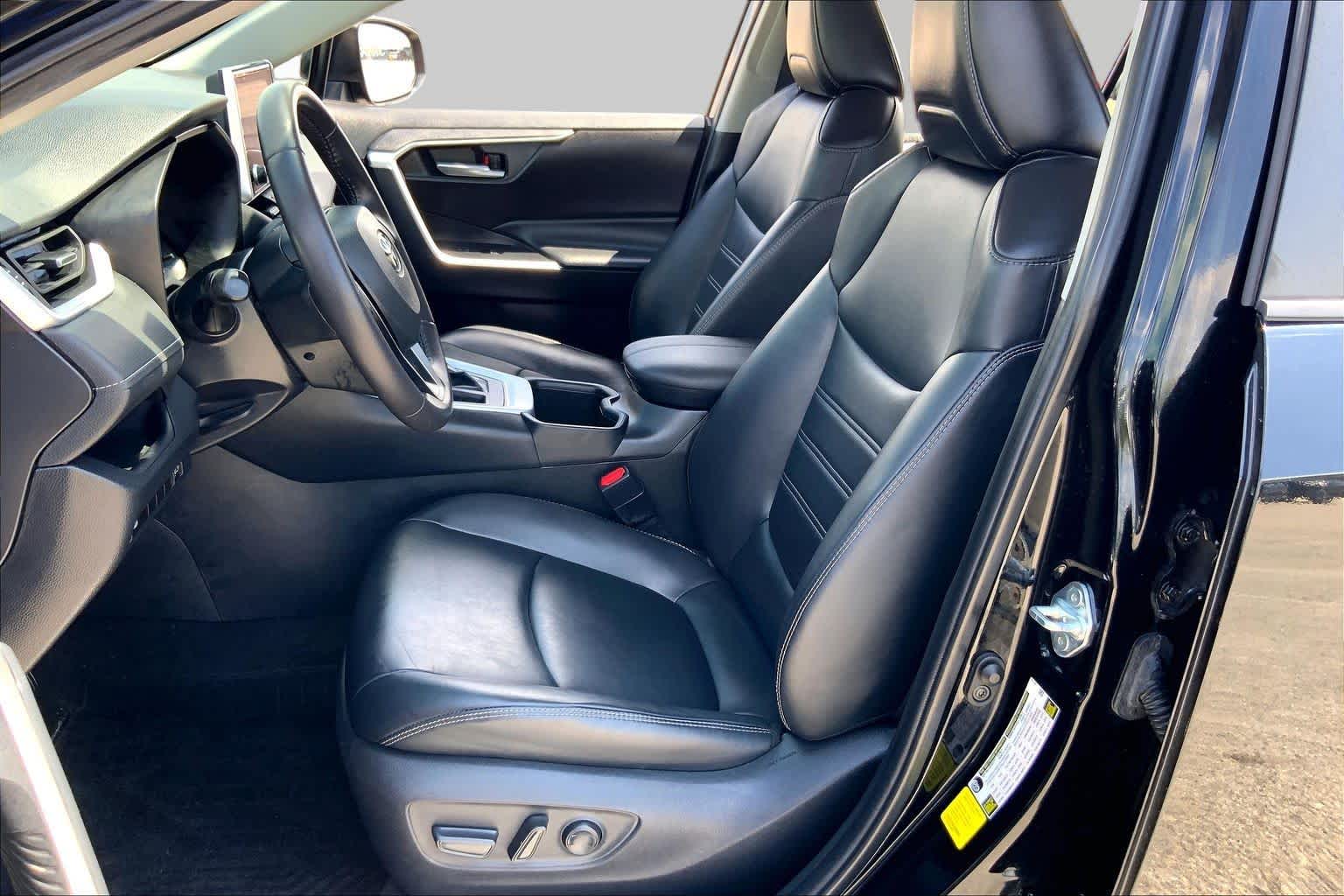 2023 Toyota RAV4 XLE Premium Midnight Black Metallic at Sterling McCall Nissan