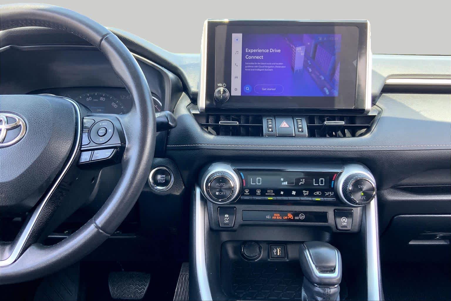 2023 Toyota RAV4 XLE Premium Midnight Black Metallic at Sterling McCall Nissan