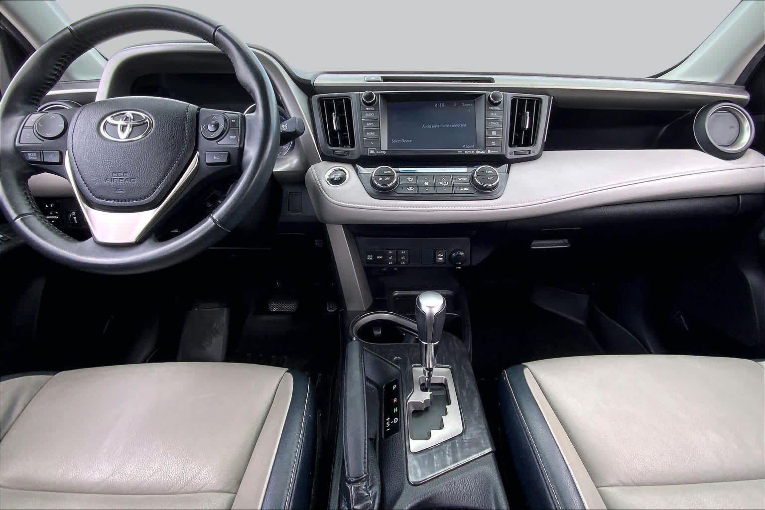 2017 Toyota RAV4 Platinum Silver Sky Metallic at Beck & Masten Kia