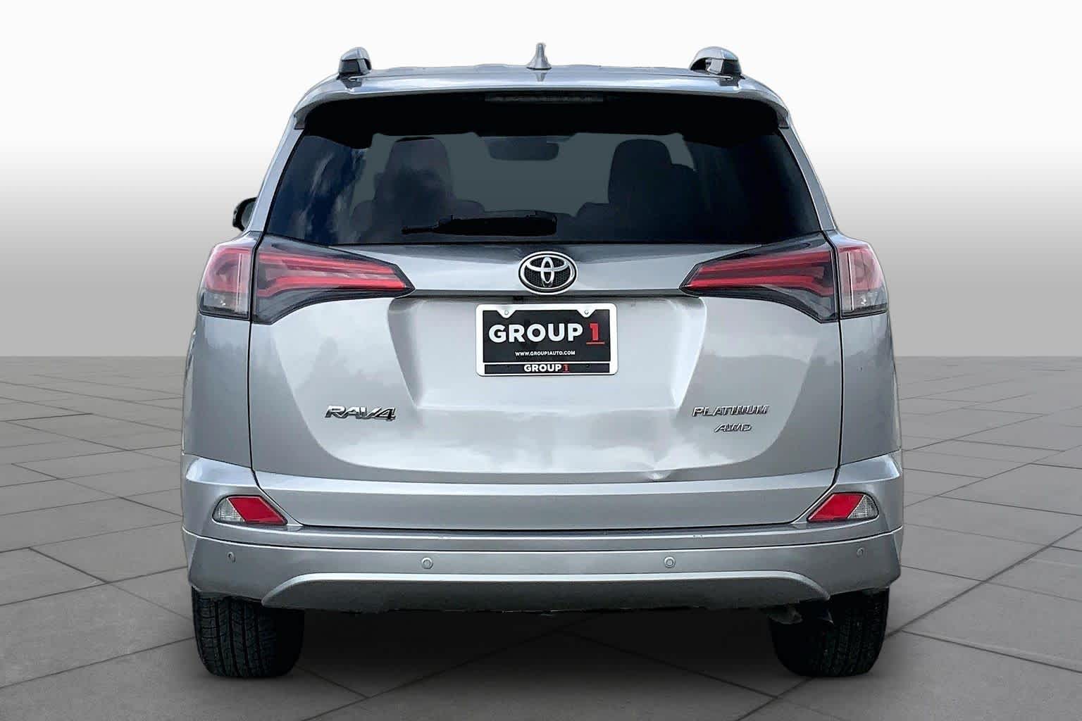 2017 Toyota RAV4 Platinum Silver Sky Metallic at Beck & Masten Kia