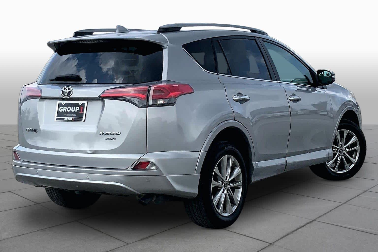 2017 Toyota RAV4 Platinum Silver Sky Metallic at Beck & Masten Kia
