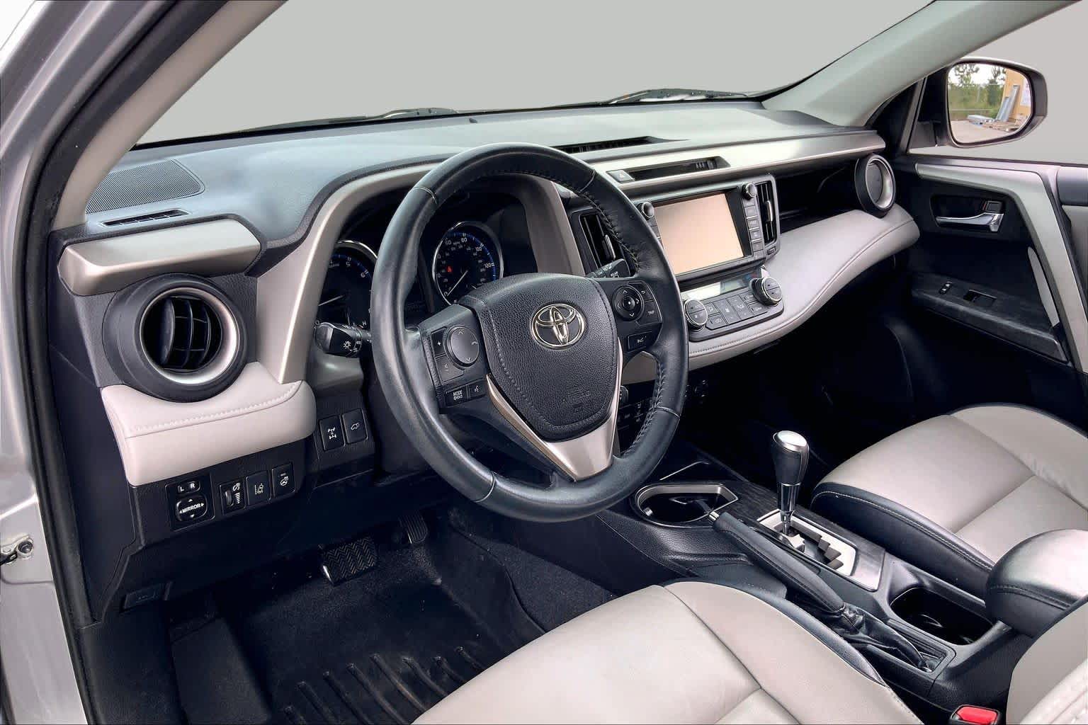 2017 Toyota RAV4 Platinum Silver Sky Metallic at Beck & Masten Kia
