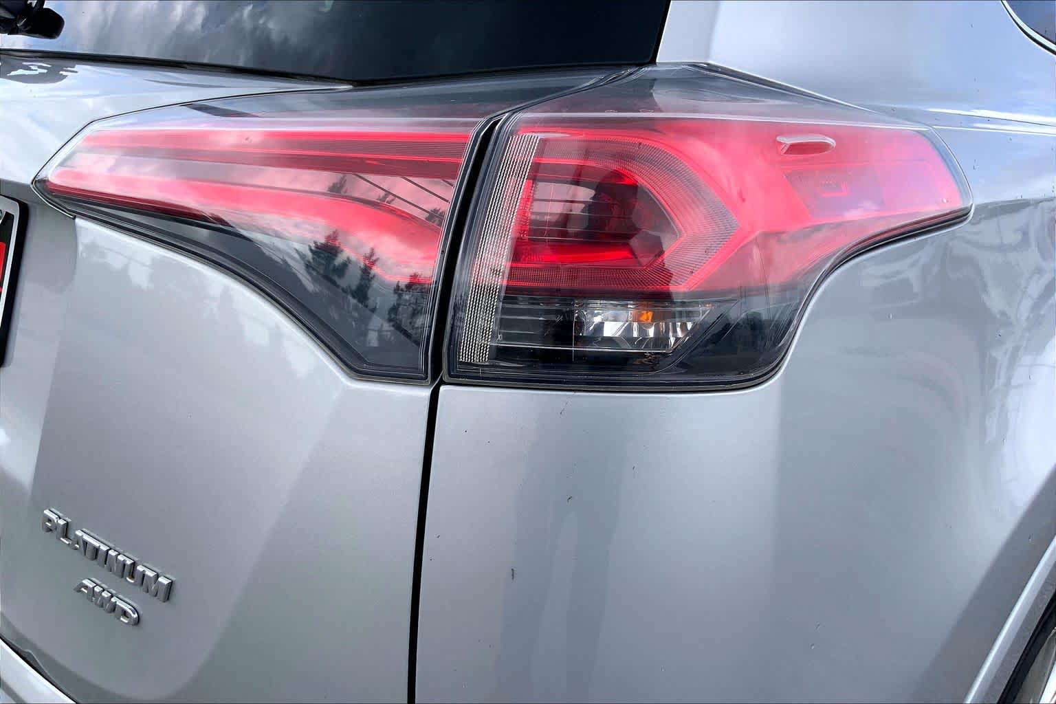 2017 Toyota RAV4 Platinum Silver Sky Metallic at Beck & Masten Kia