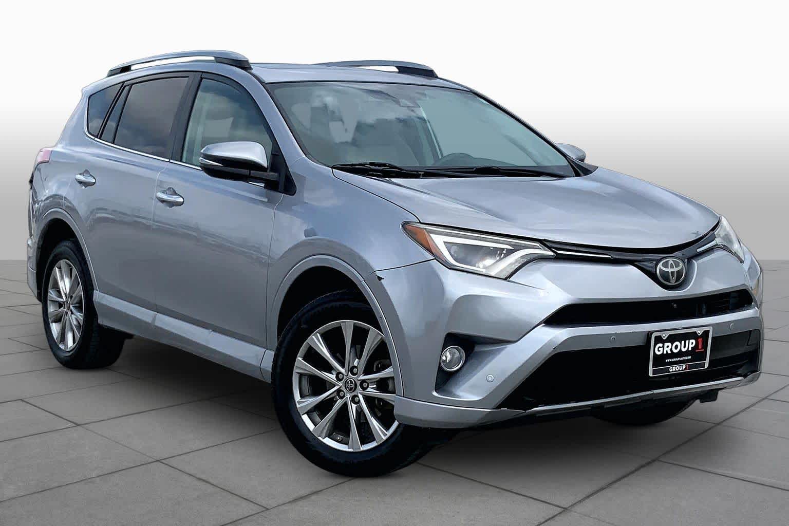 2017 Toyota RAV4 Platinum Silver Sky Metallic at Beck & Masten Kia