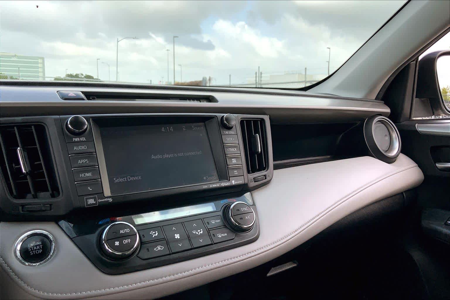 2017 Toyota RAV4 Platinum Silver Sky Metallic at Beck & Masten Kia