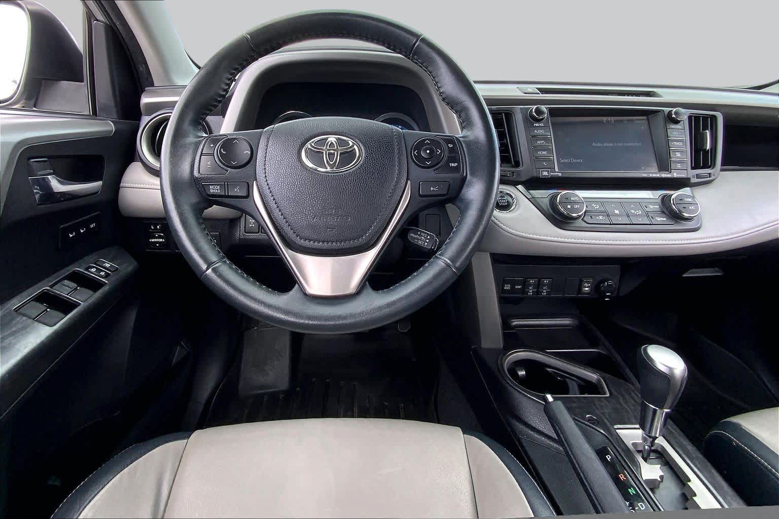 2017 Toyota RAV4 Platinum Silver Sky Metallic at Beck & Masten Kia