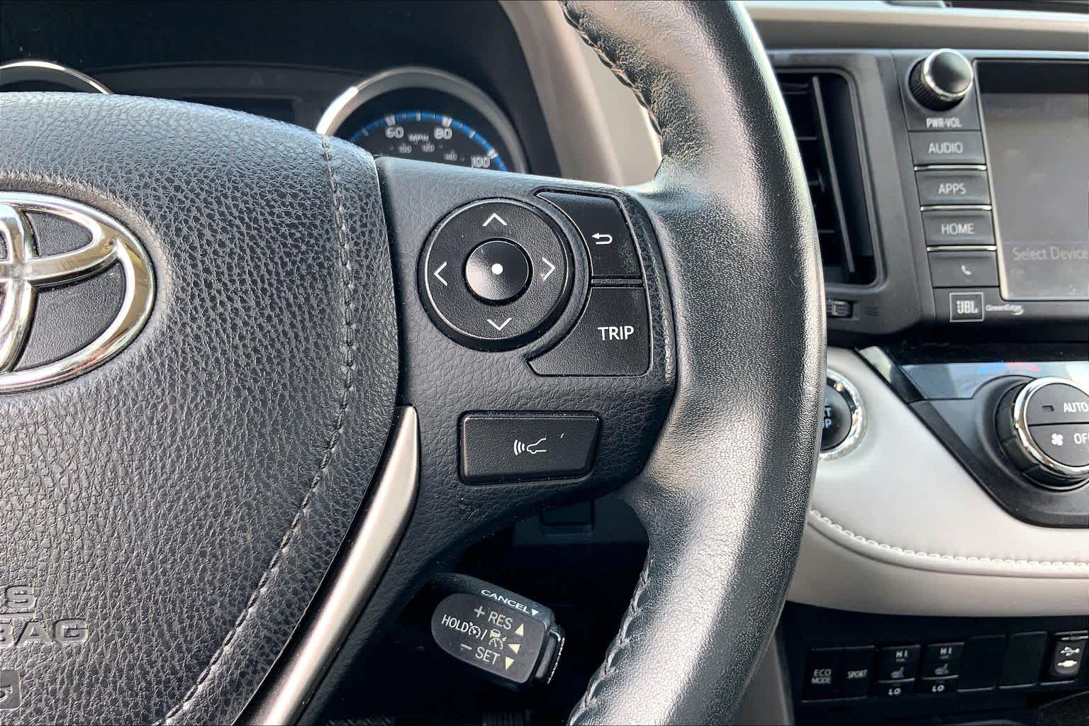 2017 Toyota RAV4 Platinum Silver Sky Metallic at Beck & Masten Kia