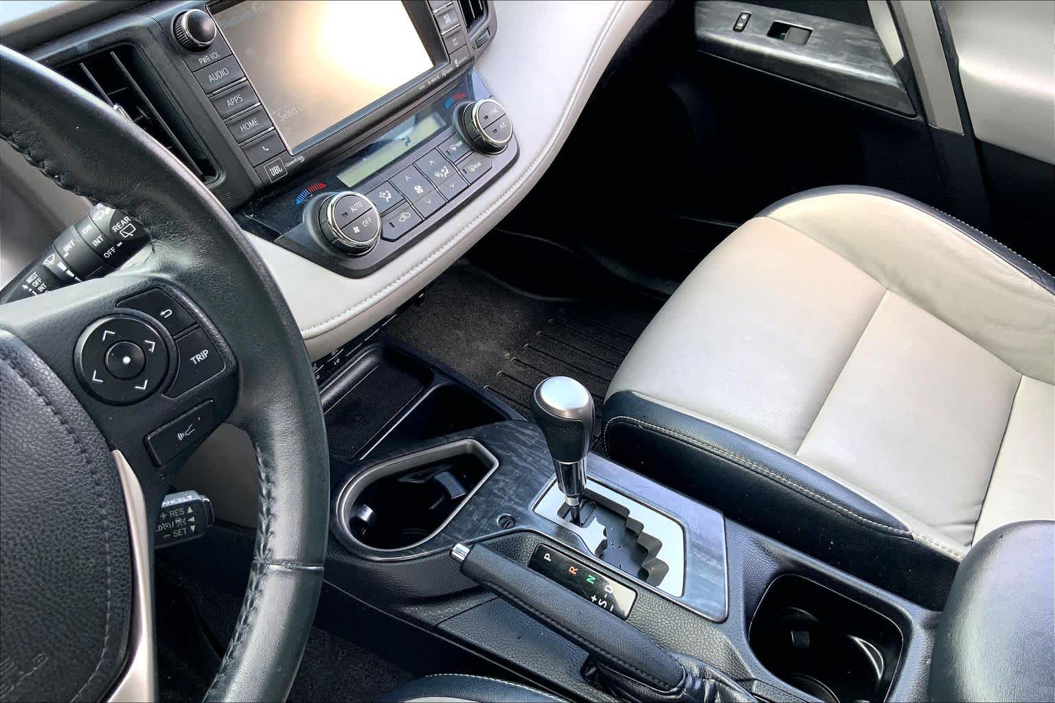 2017 Toyota RAV4 Platinum Silver Sky Metallic at Beck & Masten Kia