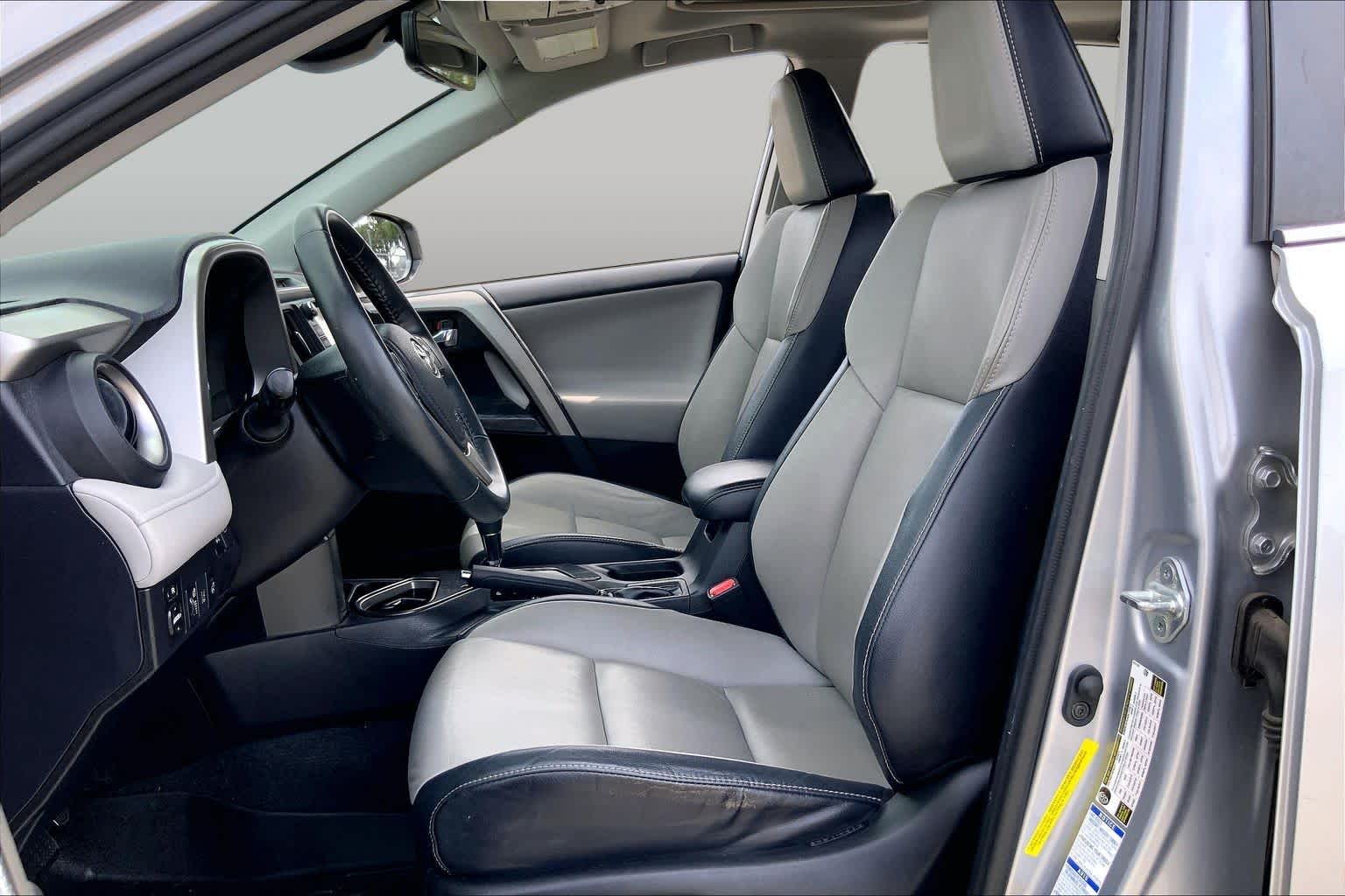 2017 Toyota RAV4 Platinum Silver Sky Metallic at Beck & Masten Kia