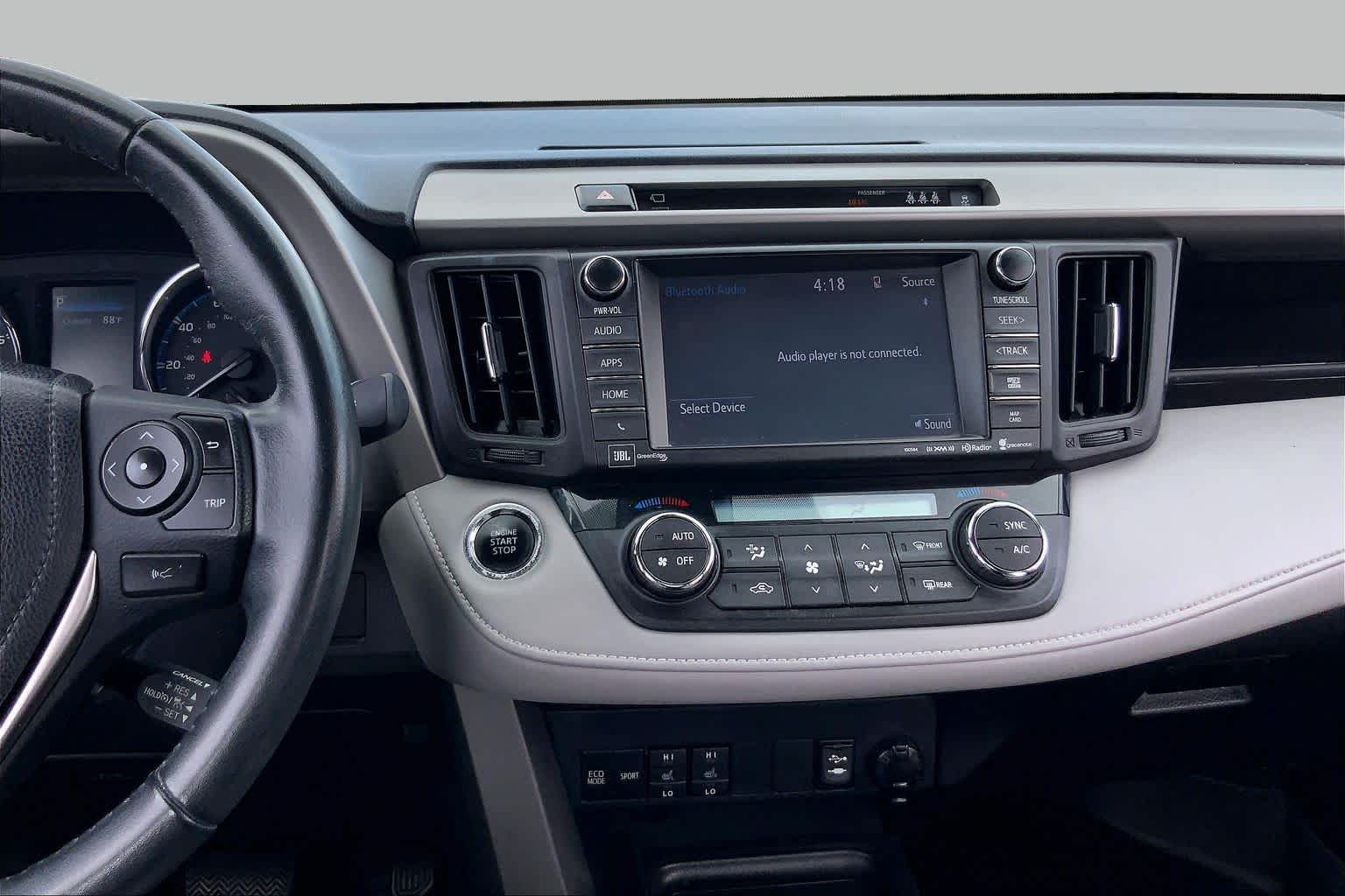 2017 Toyota RAV4 Platinum Silver Sky Metallic at Beck & Masten Kia