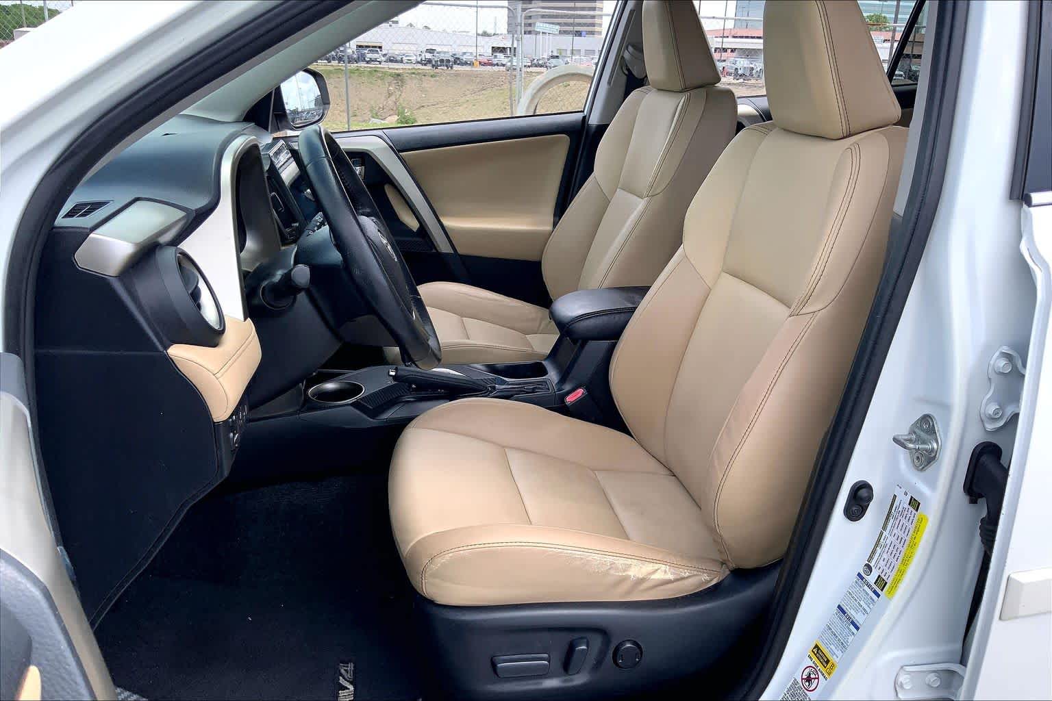 2014 Toyota RAV4 Limited Blizzard Pearl at Westside Kia
